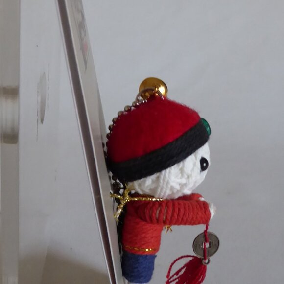 NWT 2009 JOHN HINDE WATCHOVER VOODOO DOLL LUCKY KEYCHAIN - Picture 9 of 14